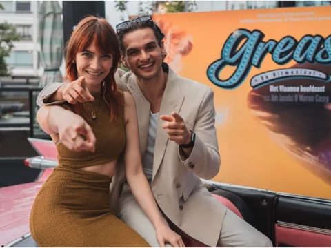 Tinne Oltmans en Danny Dorland worden Sandy & Danny in hitmusical Grease - Musicalvibes 16/05/2024